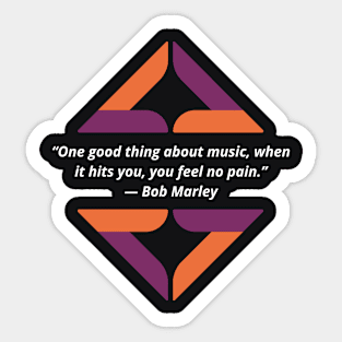 quote B. M. Sticker